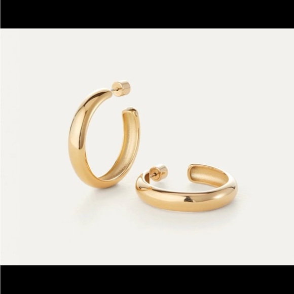 Jenny Bird Jewelry - Jenny Bird NWT Staple Hoop Earrings - Large